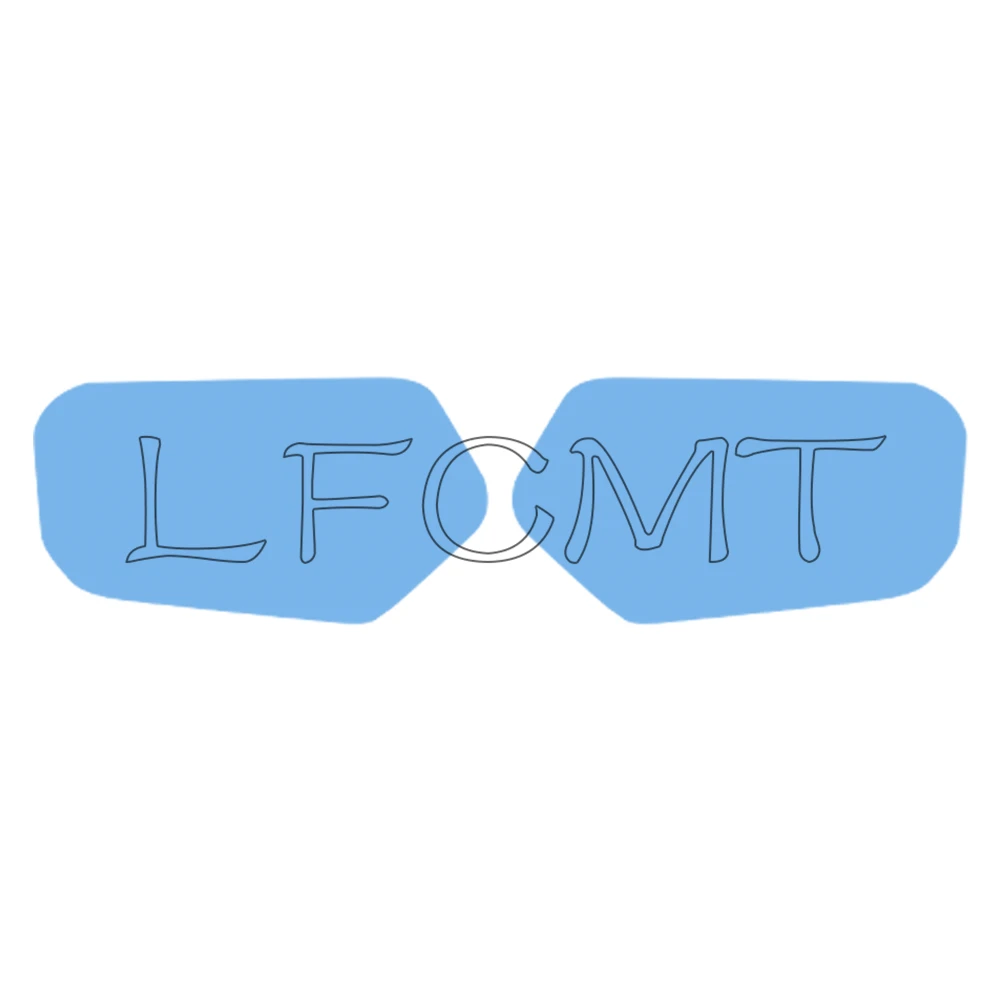 UTV Scheinwerferfolie, transparent, für Kopflicht, Lampenfolie, Aufkleber, passend für Polaris RZR 570 800 900 S/4 800 4/XP/XP 4 900