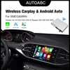 新しいワイヤレス Carplay と Android 自動モジュールプジョー SMEG 208 308 508 3008 C4 DS3 DS4 DS5 カーラジオミラーリンクマルチメディア 1