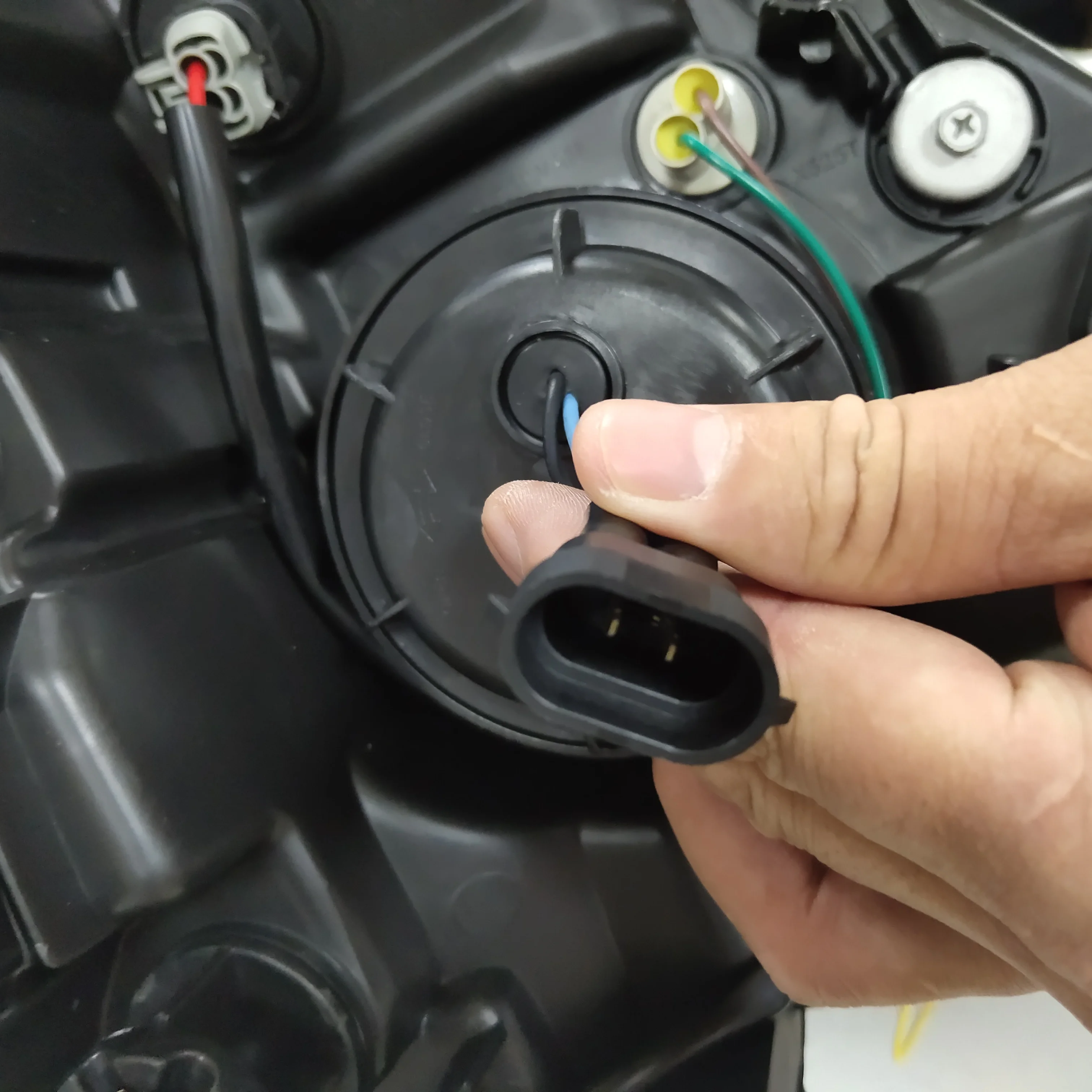 New Arrival LED Headlight for NISSAN Patrol  LED Head Light 2010--2014 Year Black Housing Lf