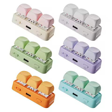 Wireless Bluetooth Remote Control Keypad Dual Button Swipe Short Videos Page Turner For Kindle E-Book Reader Mobile Phone Tablet