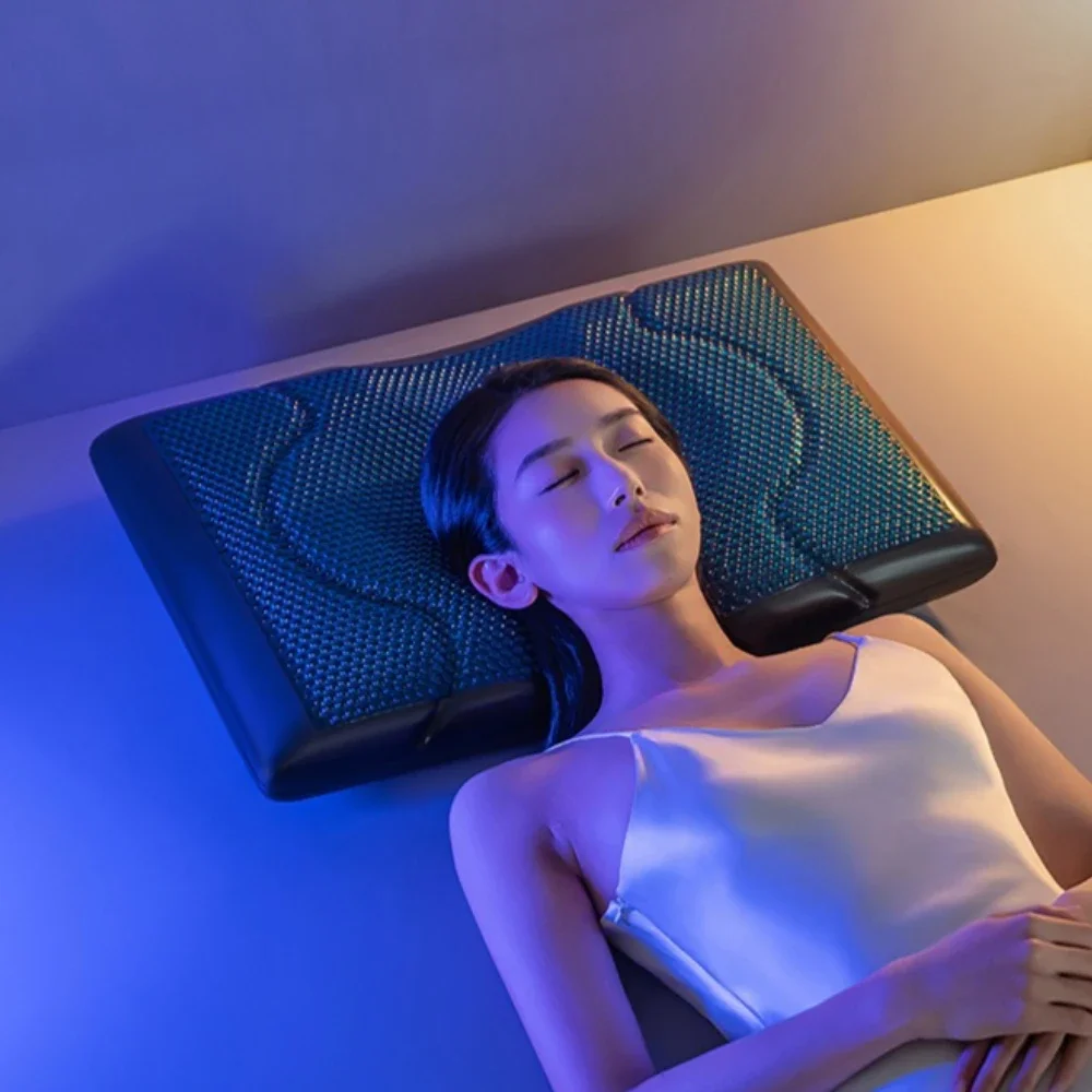 Cooling Gel Pillow Breathable Cervical Neck Support Rectangular Sleeping Pillow for Summer Dormitory Home 쿨링 젤 베개