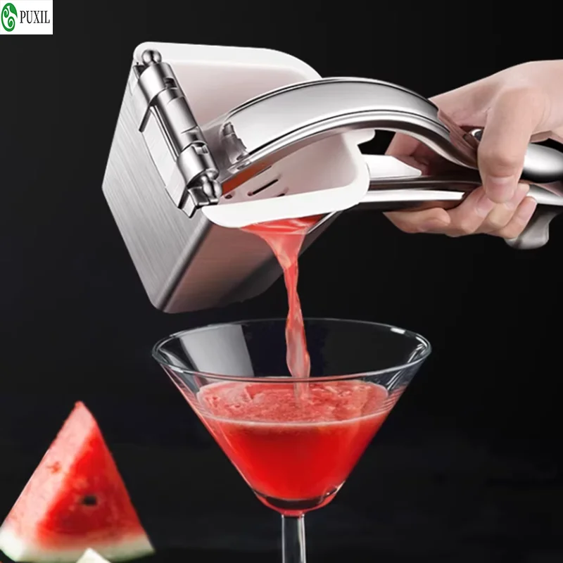 Heavy duty 304 stainless steel lemon manual citrus orange juice juicer, large capacityr, kitchen tool