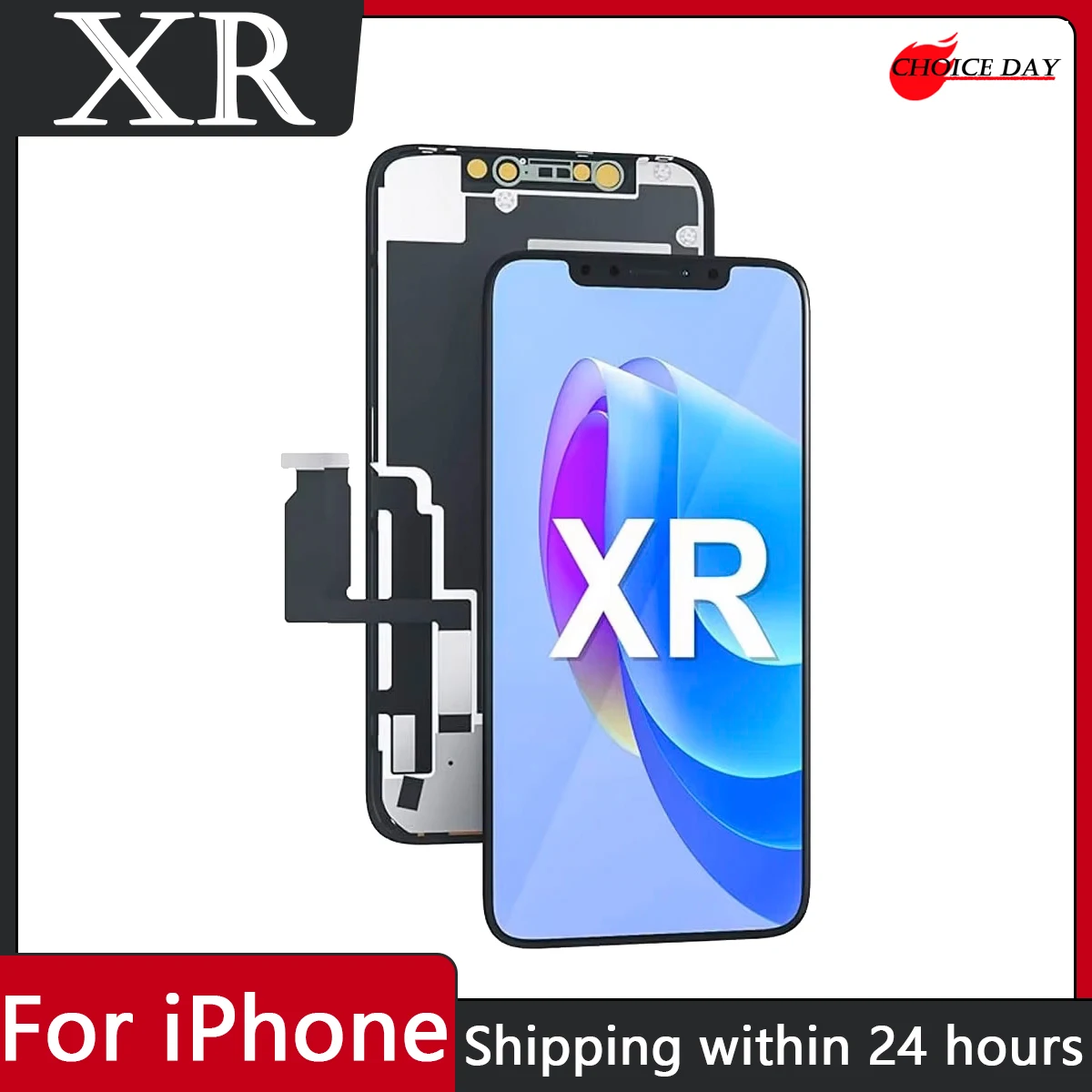 Pretty Grade For iPhone XR Full HD Retina LCD Display Touch Screen Digitizer Assembly Factory New Incell LCD Support 3D Touch