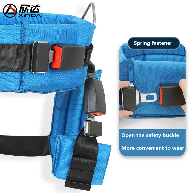 Nylon Bungee Trampoline Harness Safety Belt Gear Quick Release Protection with Safety Buckle for Children