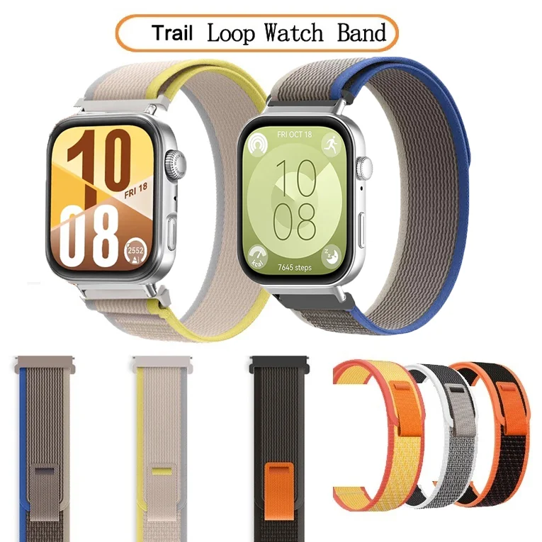 

Trail Loop Watch Band Nylon Strap For Huawei Watch Fit 2 3 4/Fit New /SE/Special Edition/Fit2/Fit3 Fit4 Pro