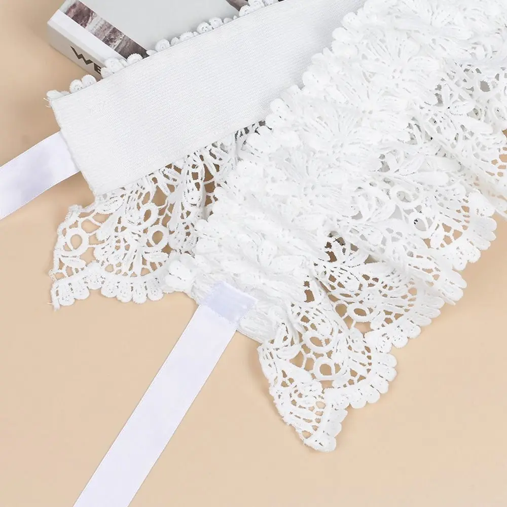 Women High Waist Casual Corset Waistband Lace Tie Belt Ladies Dress Cummerbands Wide Waist Band