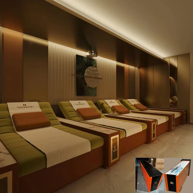 

Electric foot massage massage bath sofa kang washing ear massage integrated bed foot