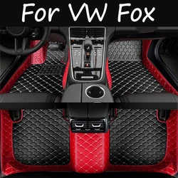 Customized Artificial Leather Car Floor Mat For VW Fox 2004 2005 2006 2007 2008 2009 Protect Your Vehicle's Interior Accessory