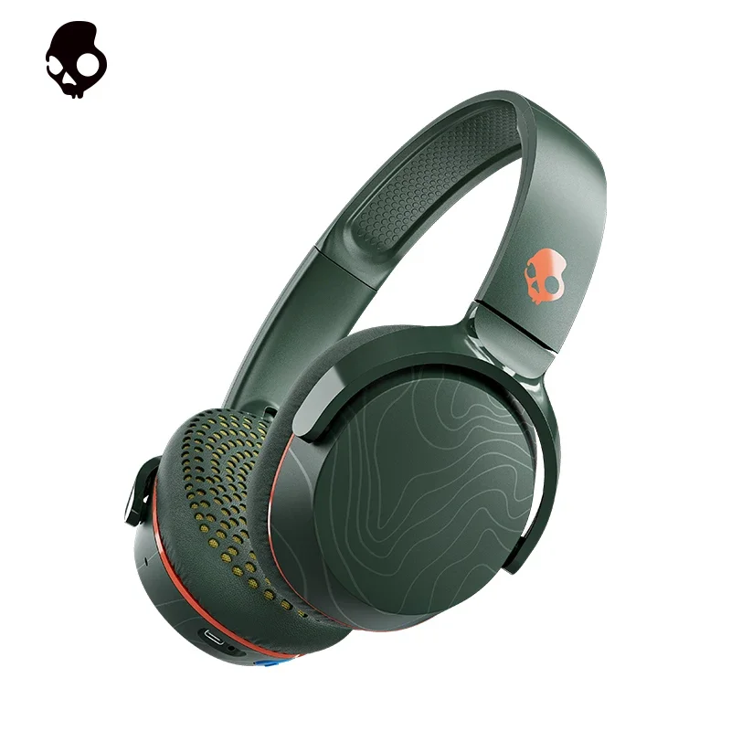 

Беспроводные наушники Skullcandy Riff 2, беспроводные наушники Bluetooth для компьютера, игровые музыкальные наушники, для путешествий, необходимый подарок