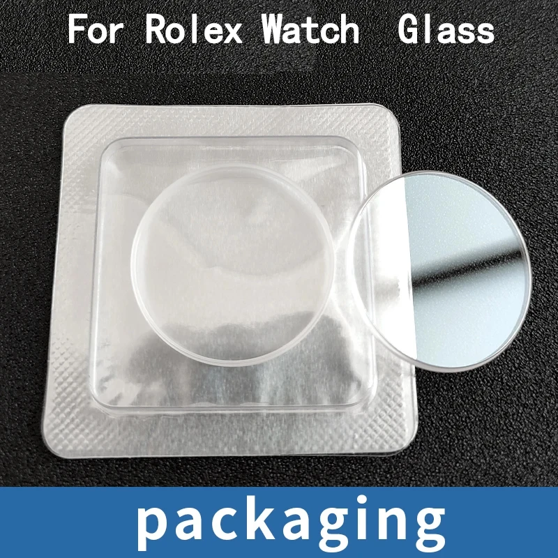 For Rolex Sapphire Crystal Glass Watch YACHT MASTER With Slot With Logo Laser Marker Anti-scratch 116680 116688 116681 116681