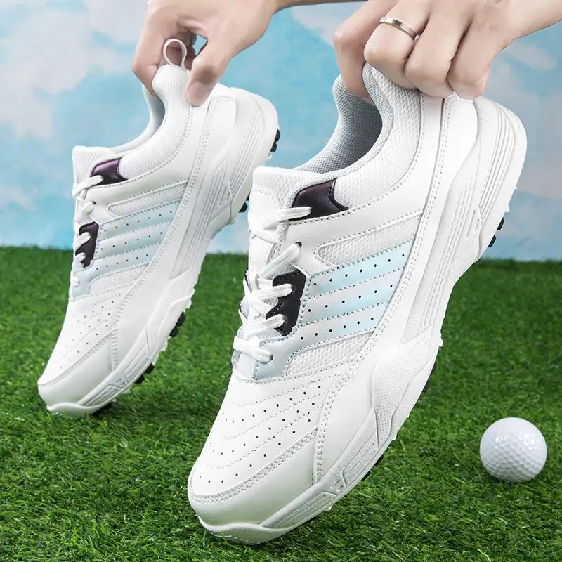 

Professional Golf Training Shoe mens womens Mesh Breathable Ladies Golf Sneakers Comfortable Outdoor sports shoes for Unisex