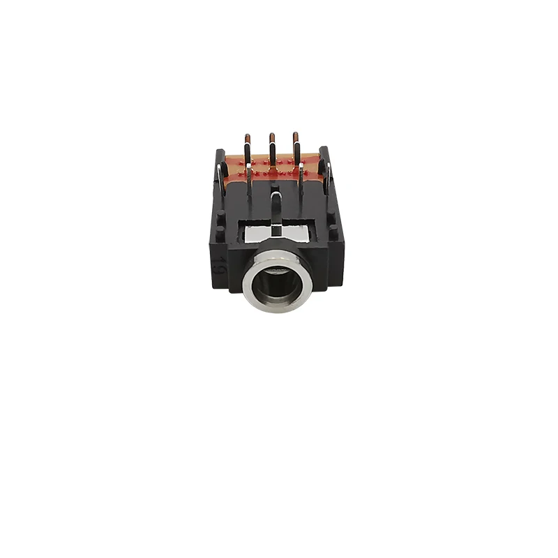 10Pcs PJ-307 Jack 3.5mm Stereo Female Socket 11 Pin Connector TRS 3.5mm Jacks Audio Headphone Interface with Switch