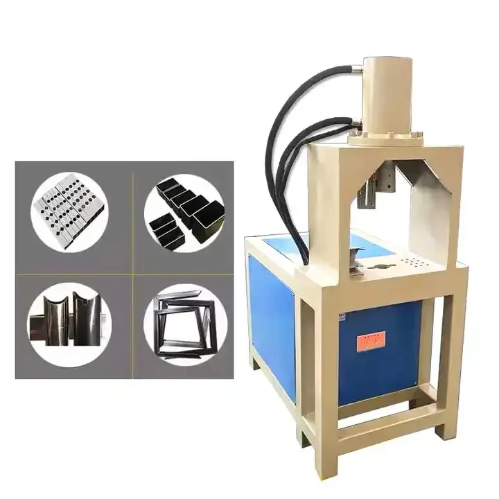Semi-Automatic Hydraulic Stainless Steel Decoration Pipe Hydraulic Hole Punching Machinetal Machine