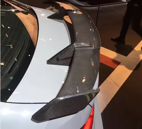 High Quality Dry Carbon Fiber Rear Spoiler Tail Trunk Spoiler for BMW G80 G82 G83 M3 M4 MP Style Boot Wing Spoiler