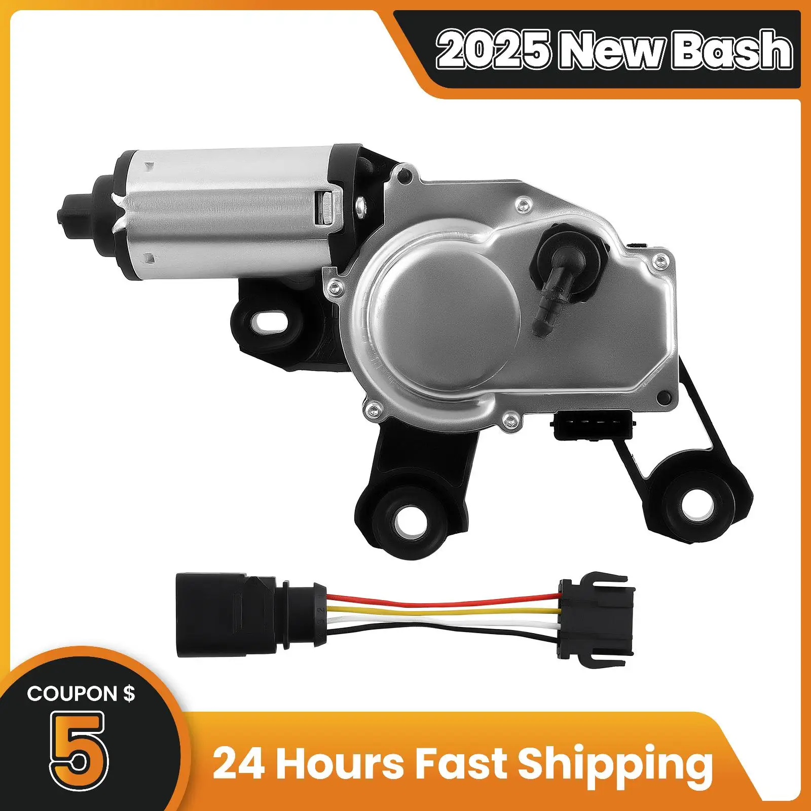 

REAR WIPER MOTOR mechanism FOR AUDI A1 A6 Q3 2011-2018 4G9955711A 4G9955711C