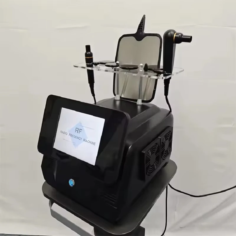 Monopolar rf 448khz máquina de beleza pele aperto redução de rugas corpo endurecimento anti envelhecimento dispositivo de levantamento facial para salão de beleza em casa