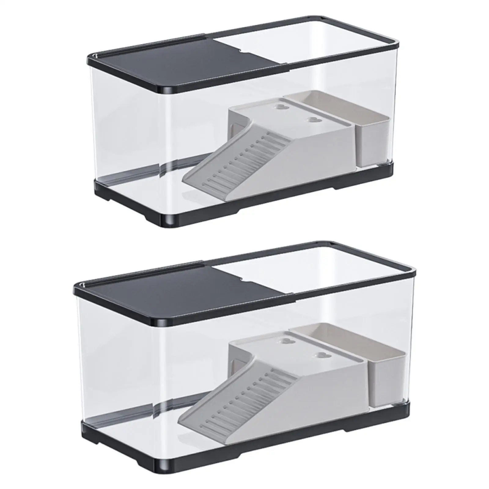 Turtle Tank Sturdy Multifunction with for Frog Small Reptile Snake