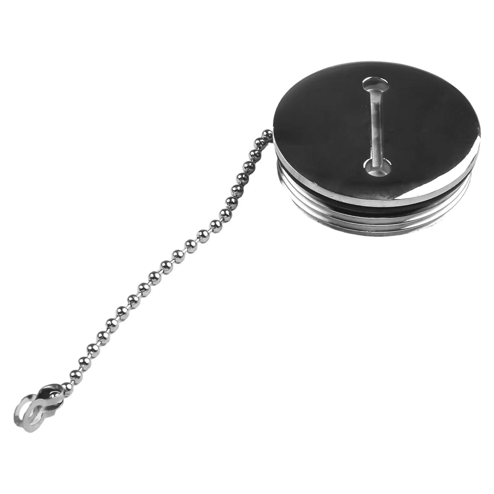 

1PCS 50MM 2" Fuel Gas Tank Cap With Chain Spare Yacht Replacement Hardware Corrosion Resistance Boat Accessories