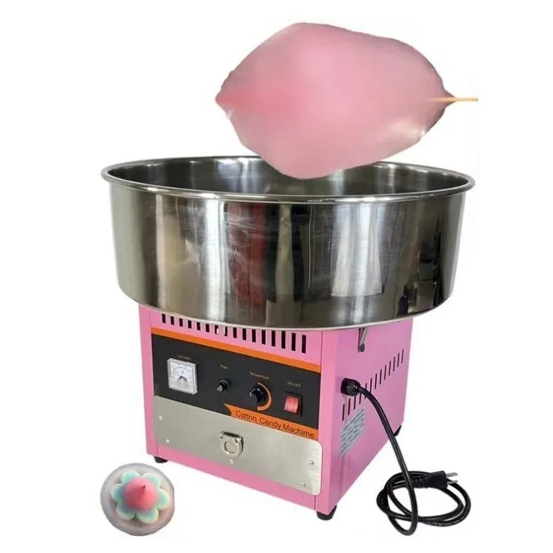 Commercial Cotton Candy Machine Candy Floss Maker Making Marshmallows Anti-Rust Coating for Family Party Kids Birthday