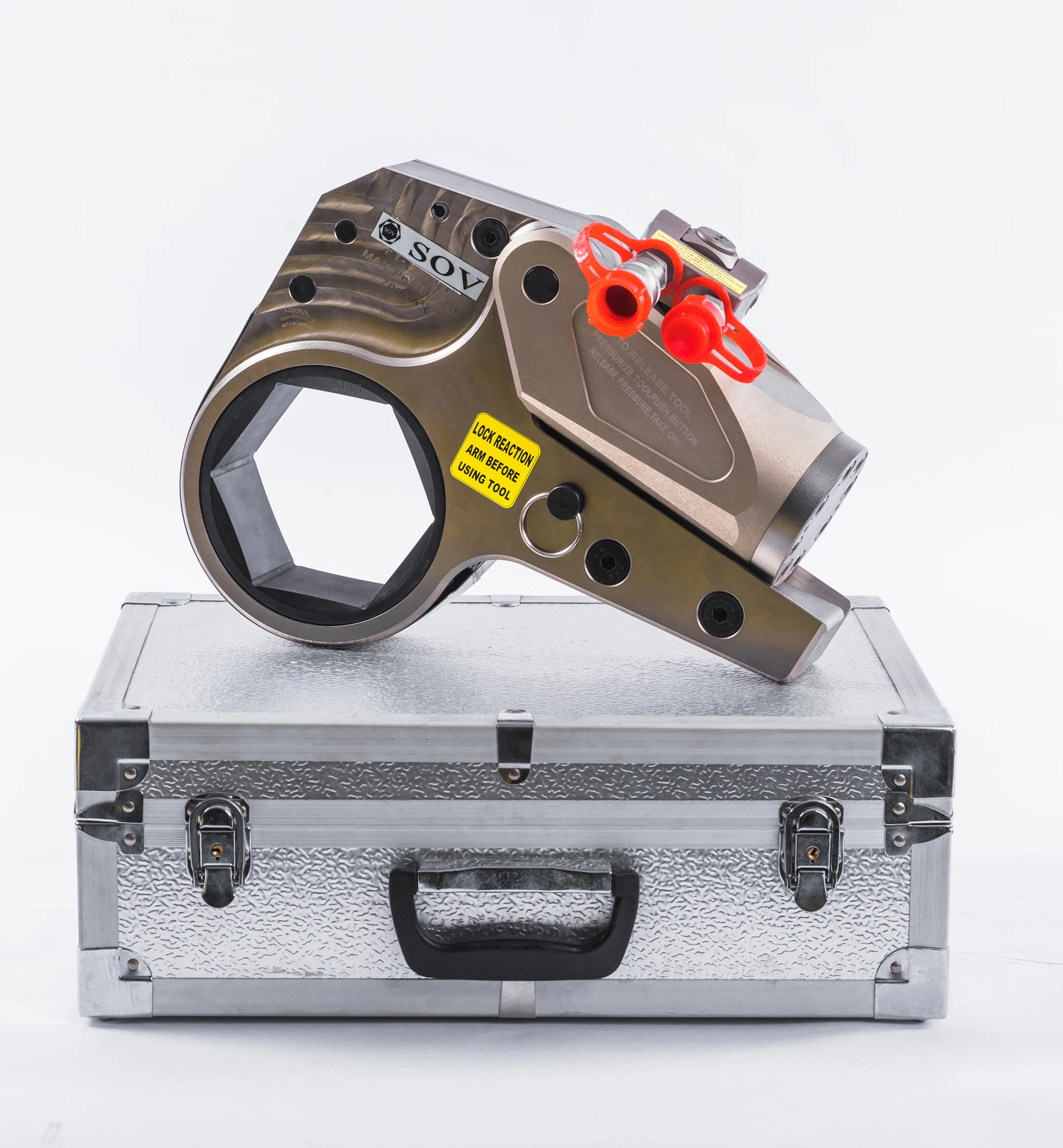 Adjustable Ratchet Hexagon Cassette Type Hydraulic Torque Wrench