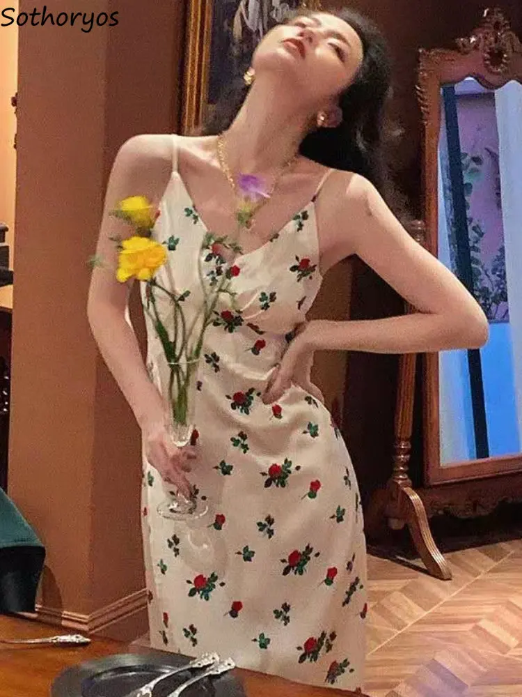 

Платья женские для отдыха сексуальные популярные для творчества без рукавов корейский стиль универсальные женские Ins летние повседневные элегантные простые тонкие новые