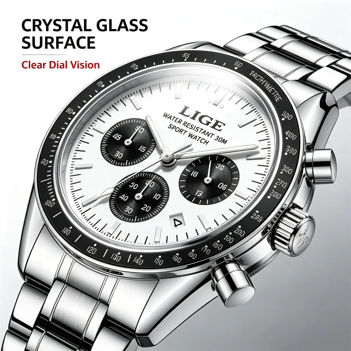 2026 New Sports Watch Men Top Brand Luxury Mens Watches Business Waterproof Military Quartz Chronograph Wristwatch Montre Homme