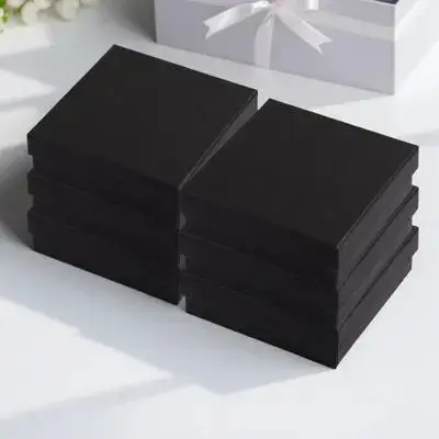 

6-шт шкатулка для ювелирных изделий, губка для хранения подарков для упаковки ожерелья, маленькие упаковочные коробки для сережек Miss