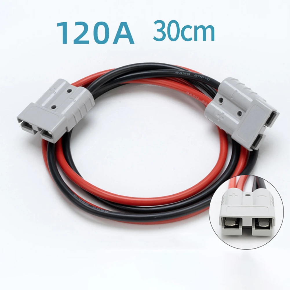 

Cable Connectors Charging Cable Electrical Equipment 120A 1pcs Battery Charging Connector Copper Silver DC Kit