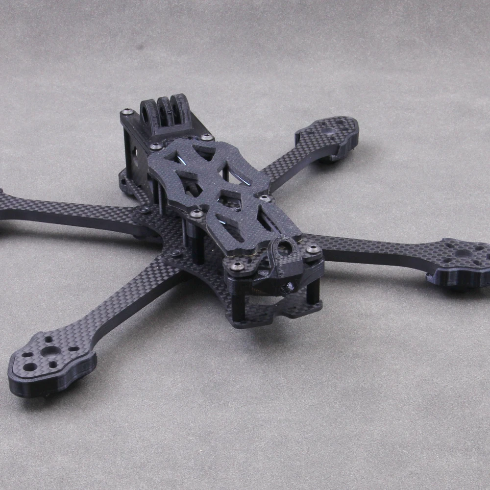 APEX HD Carbon-Faser FPV-Rahmen Freestyle 5/6/7 Zoll Renndrohnen-Teile für 19/20mm Kamera | DJI Air Unit/VISTA VTX Kit/Analog – Detail 9