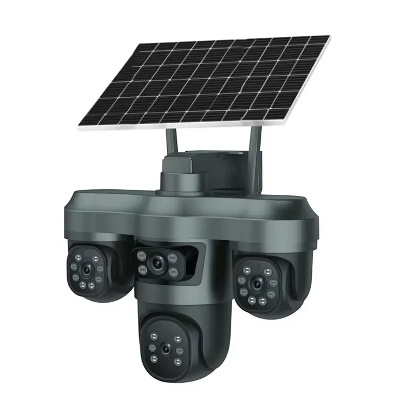 STLF 4G AOV 4MP 12x Zoom Auto Tracking Dual Lens Night Vision CMOS SD Card Wifi IP CCTV Security Surveillance