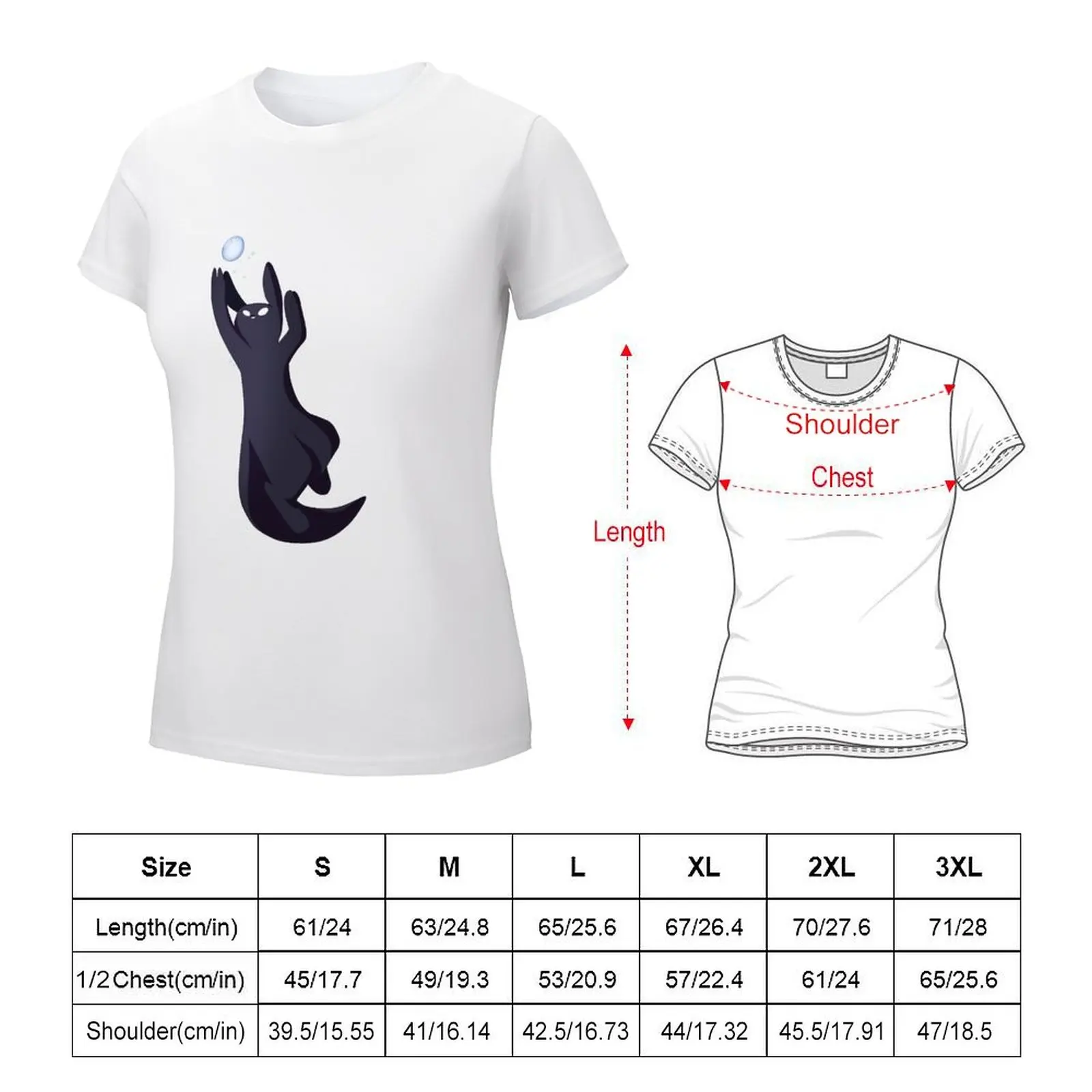 NIGHTCAT slugcat Rain World เสื้อยืดเสื้อวินเทจสำหรับผู้หญิง