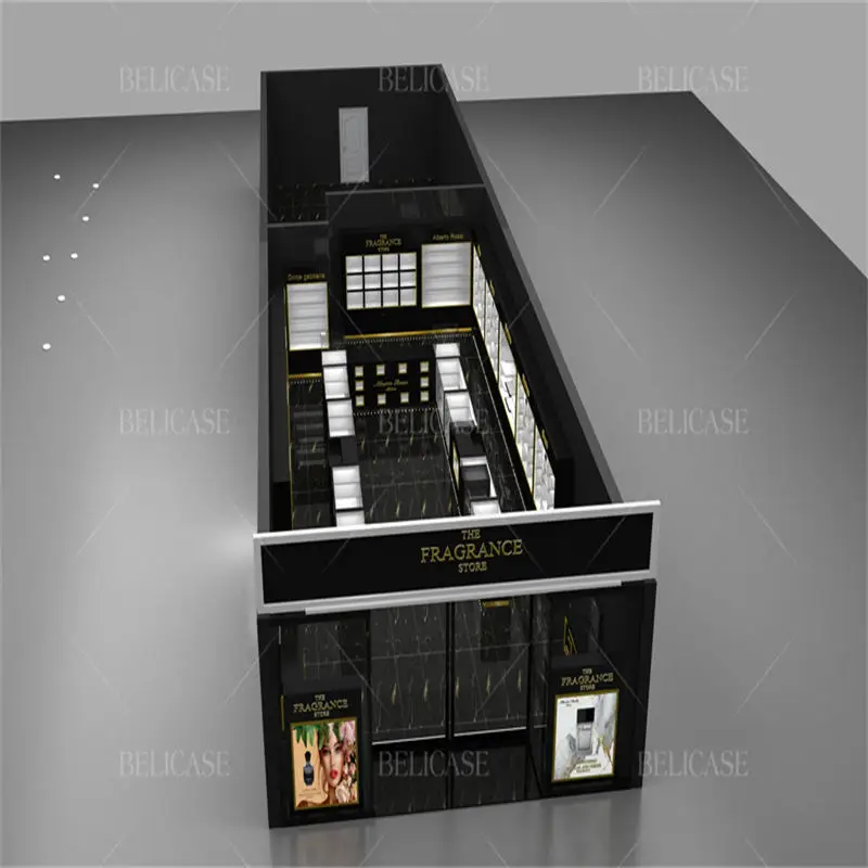 2025customized. customized shopping mall 10x12ft 3*4m 15'x10' perfumes shop modern design perfume kiosk public sale