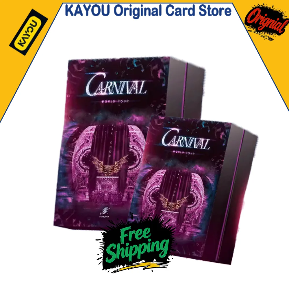 KAYOU ETERSOURCE Jay Chou Carnival Blind Box Mystery Box Action Figure Anime Doll Surprise Bag  Collection Model Desktop Gifts