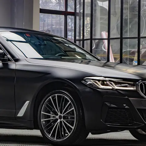 10 best sales matte black vinyl car wrap - №7