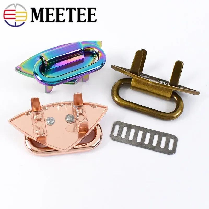 4/10/20Pcs Women Bag Handle Decorative Buckles Fashion Handbag Strap Connector Hook Clasp Hardware Hang Metal Buckle Accessories