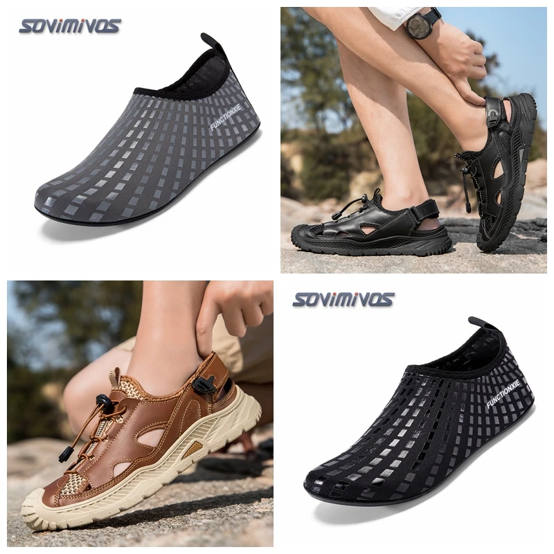 Summer Quick-drying Barefoot Shoes Men Outdoor River Upstream Shoes Multi-purpose Breathable Beach Diving Swimming Shoes Unisex