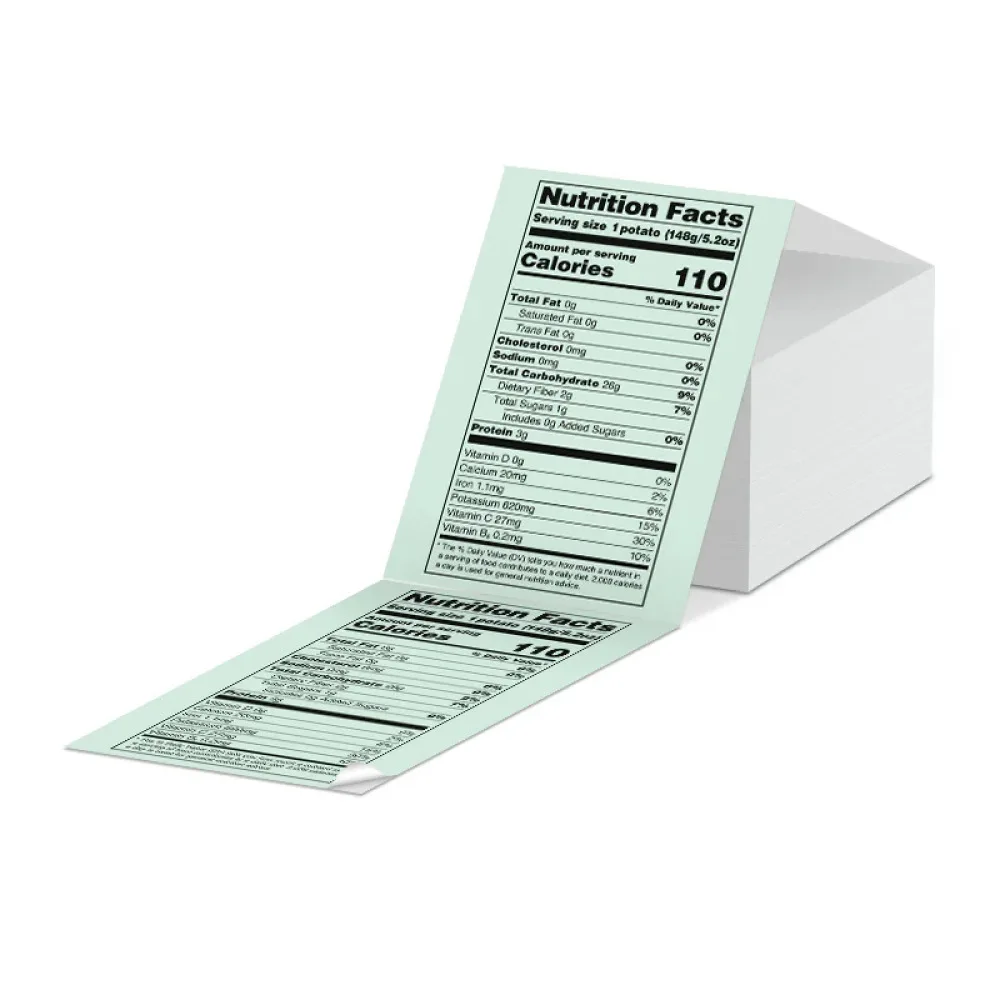 Thermal Paper Stickers For Phomemo Mailing Shipping Labels Direct Adhesive Waterproof Barcode Tags Office Logistics Supply