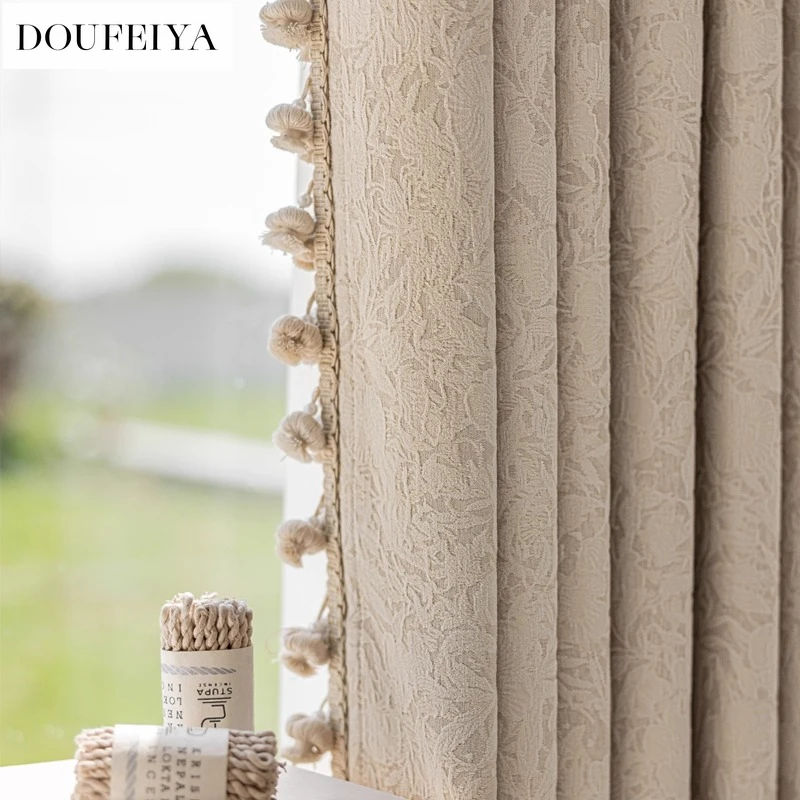 

Custom Size White Tulle European Relief Chenille Elegant Luxury Sheer Curtains for Living Dining Room Bedroom Kitchen Door