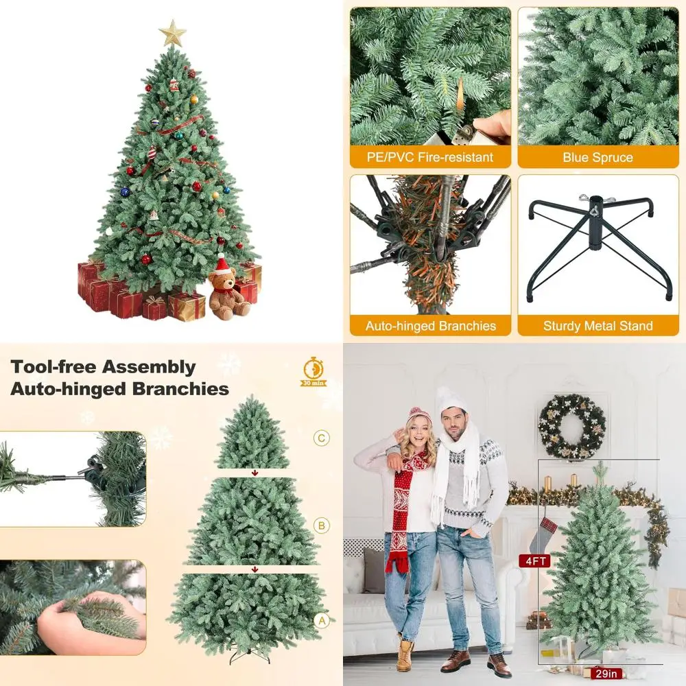 Artificial Blue Spr… - image