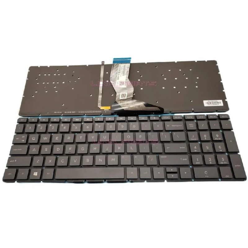 Nuevo teclado retroiluminado en inglés de EE. UU. para HP 15-BS076NR 15-BS077NR 15-BS078CL 15-BS078NR 15-BS080WM, teclado para ordenador portátil