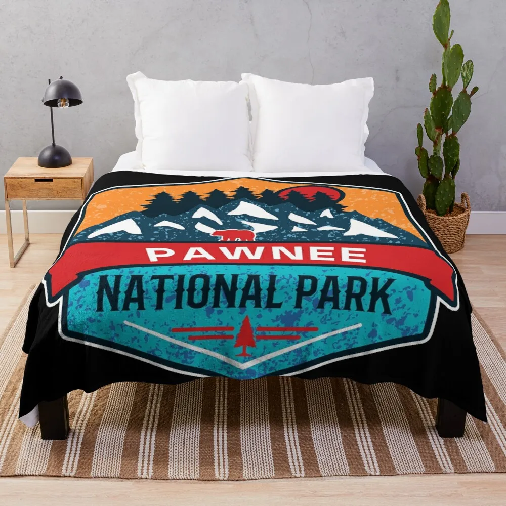 

Pawnee National Park Throw Blanket heavy to sleep christmas decoration Picnic Blankets