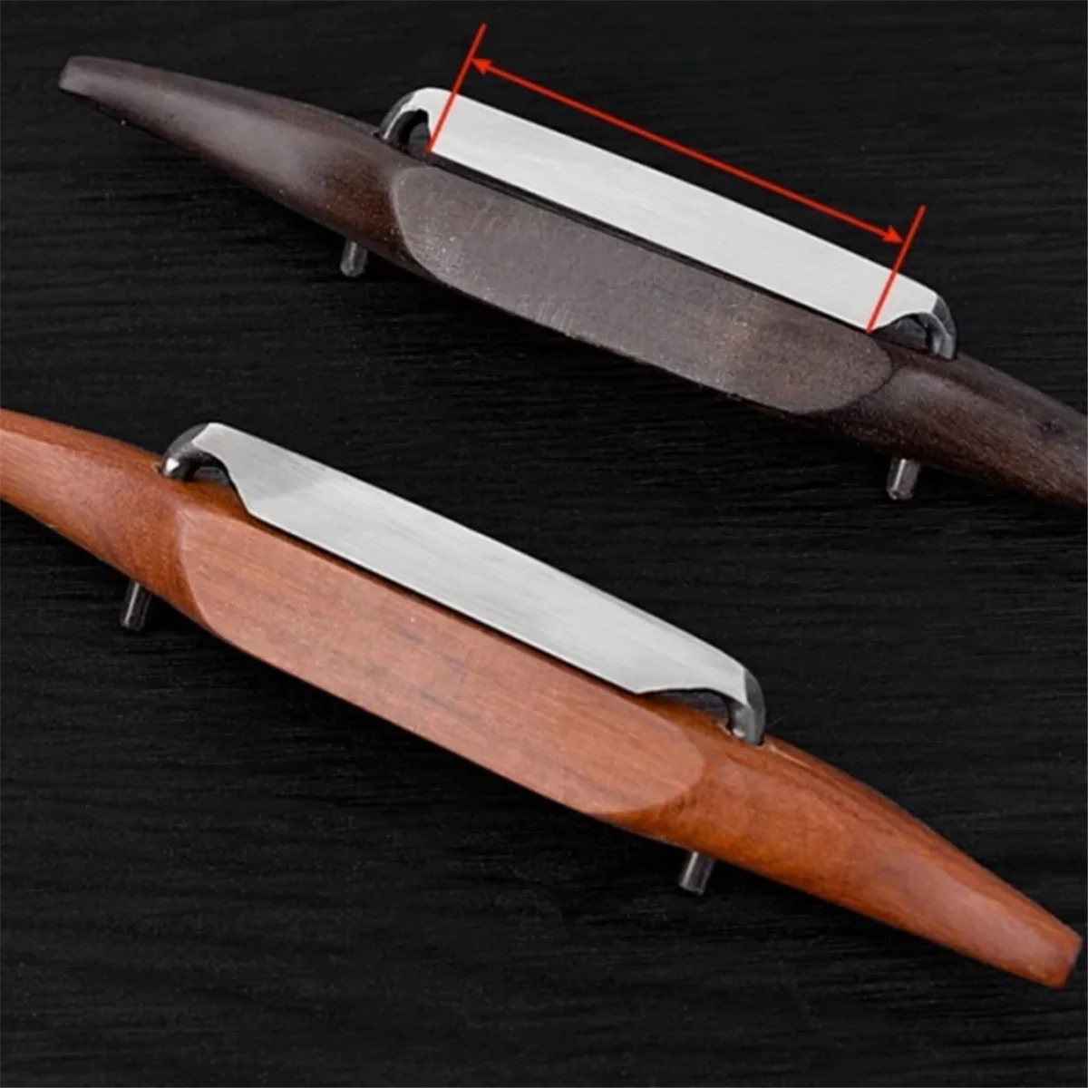 Mini Bird Planer Woodworking Wood DIY Trimming Chamfering Steel Planing Tool Small Spokeshave Plane Ebony