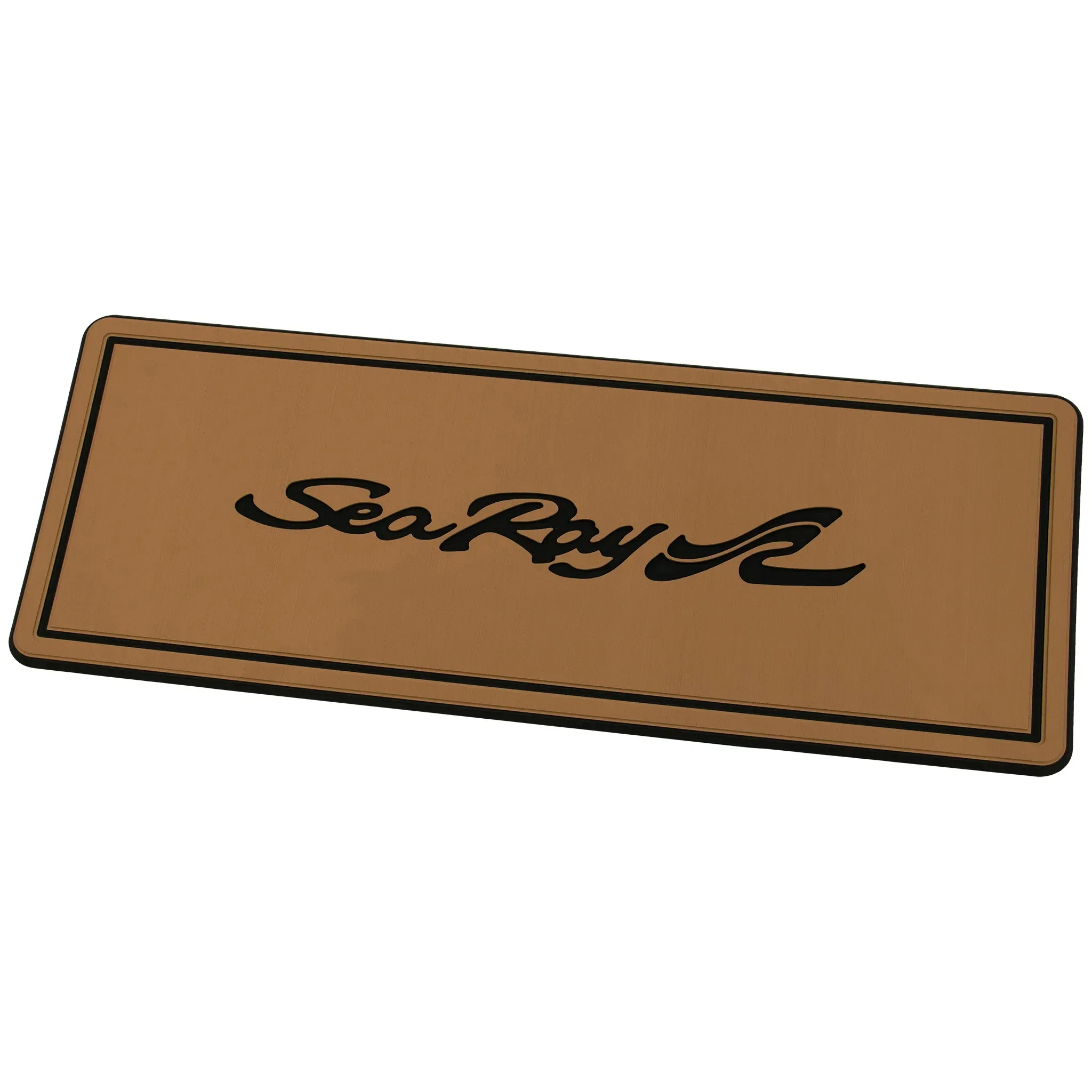 Customizable EVA Boat Helm Mat for Sea Ray Boats, Non-Slip Comfort Traction Pad, Marine Boat Accessories