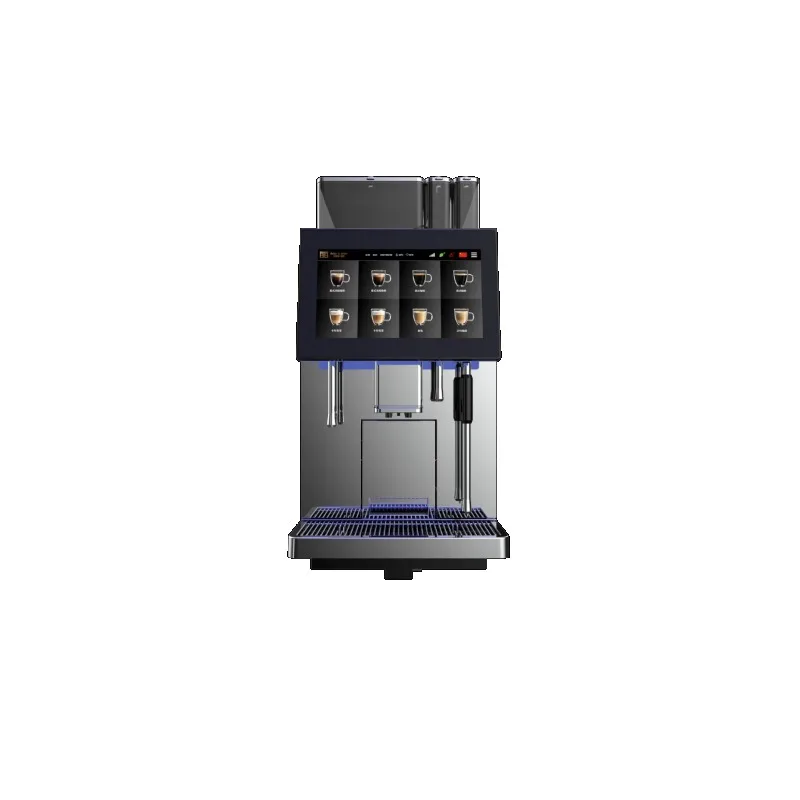 Steam Make Milk Foam Customize Logo Automatic Pressure Smart Bean To Cup Commerical Espress Coffee Maker Machine