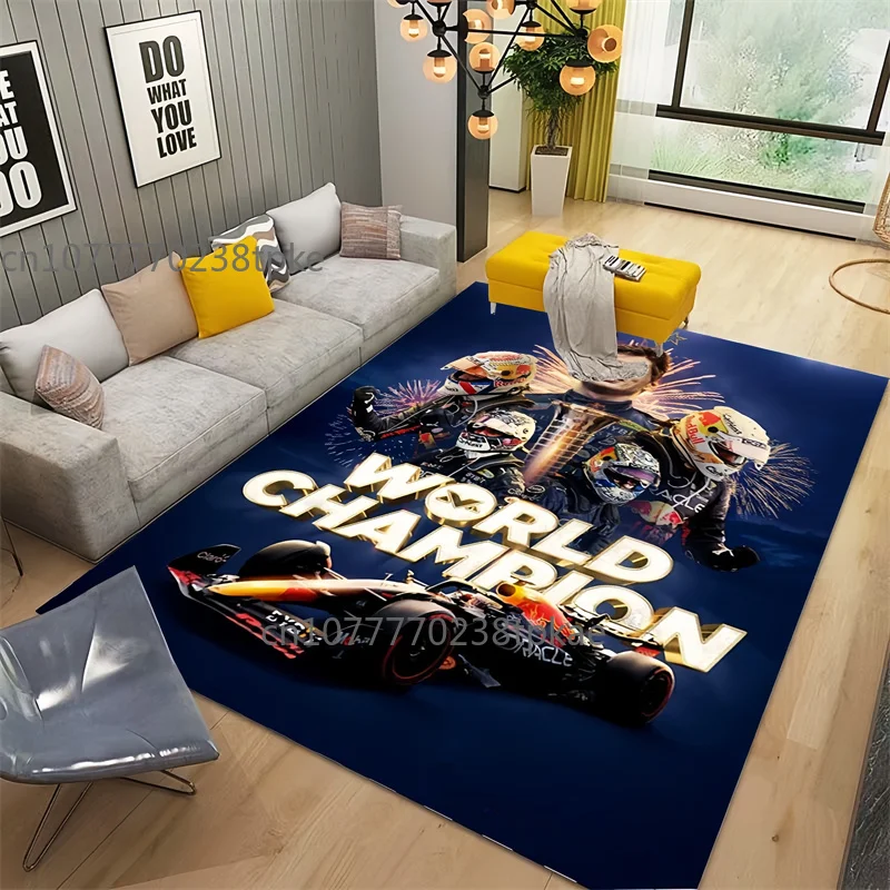 Max Verstappen Racing Get Away Rug  Comfortable Retro Creative Living Room Bedroom Sofa Area Carpet,home Decor Music Carpets