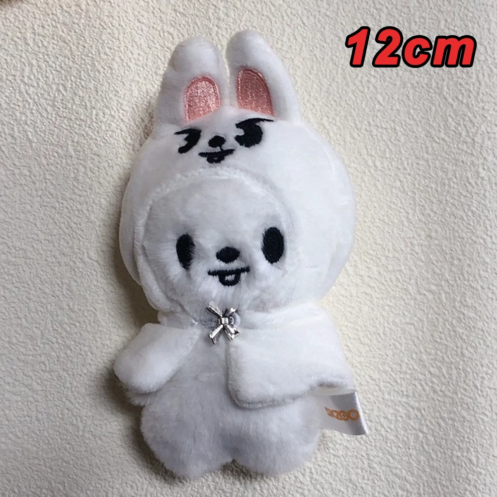 Llavero de Peluche Skzoo, Juguete de Peluche Kawaii de Skzoo Stray Wolf, Muñeco de Peluche de Dibujos Animados, Juguetes de Compañía Kawaii, Regalo para Niños
