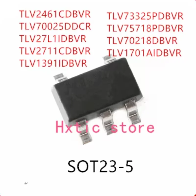 10PCS TLV2461CDBVR TLV70025DDCR TLV27L1IDBVR TLV2711CDBVR TLV1391IDBVR TLV73325PDBVR TLV75718PDBVR TLV70218DBVR TLV1701AIDBVR IC