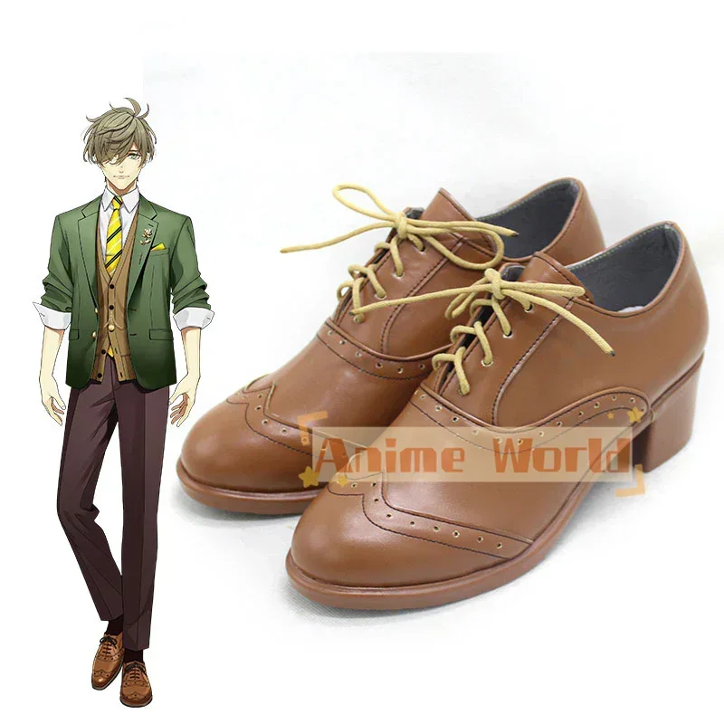 Virtual YouTuber Eden-gumi Oliver Evans Cosplay Shoes Halloween Carnival Boots Custom Made
