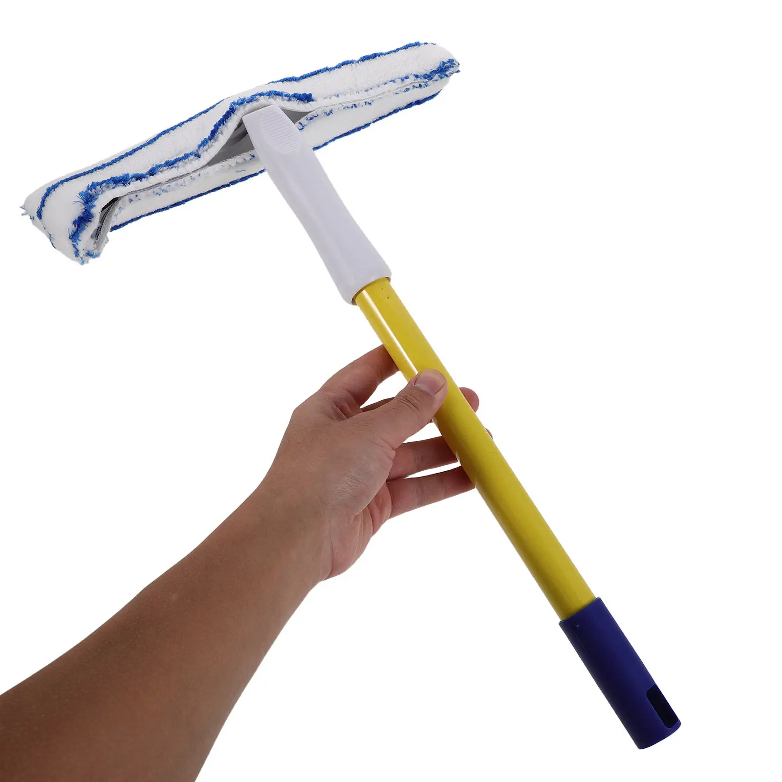 2Pcs Car Cleaning Scraper Microfiber Scrubber Mop Kit Large Soft Window Squeegee Glass Door Vehicle Interior Detailing Supplies