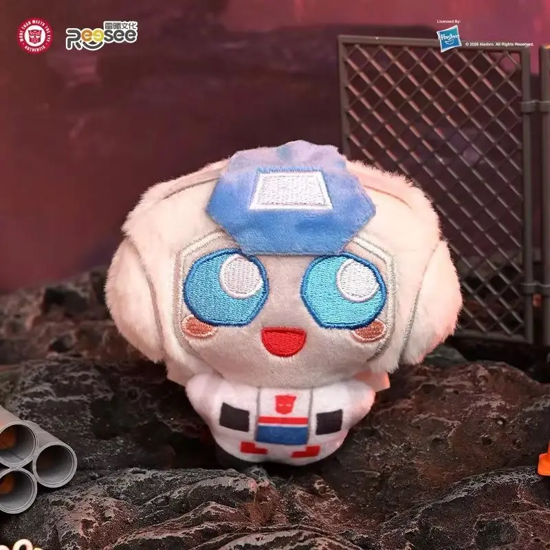New Reesee Mini Transformation Plush V2 Peluche Doll Bag Pendant Ultra Magnus Beast Wars Op Jetfire Silverbolt Ironhide Cute Toy view 5